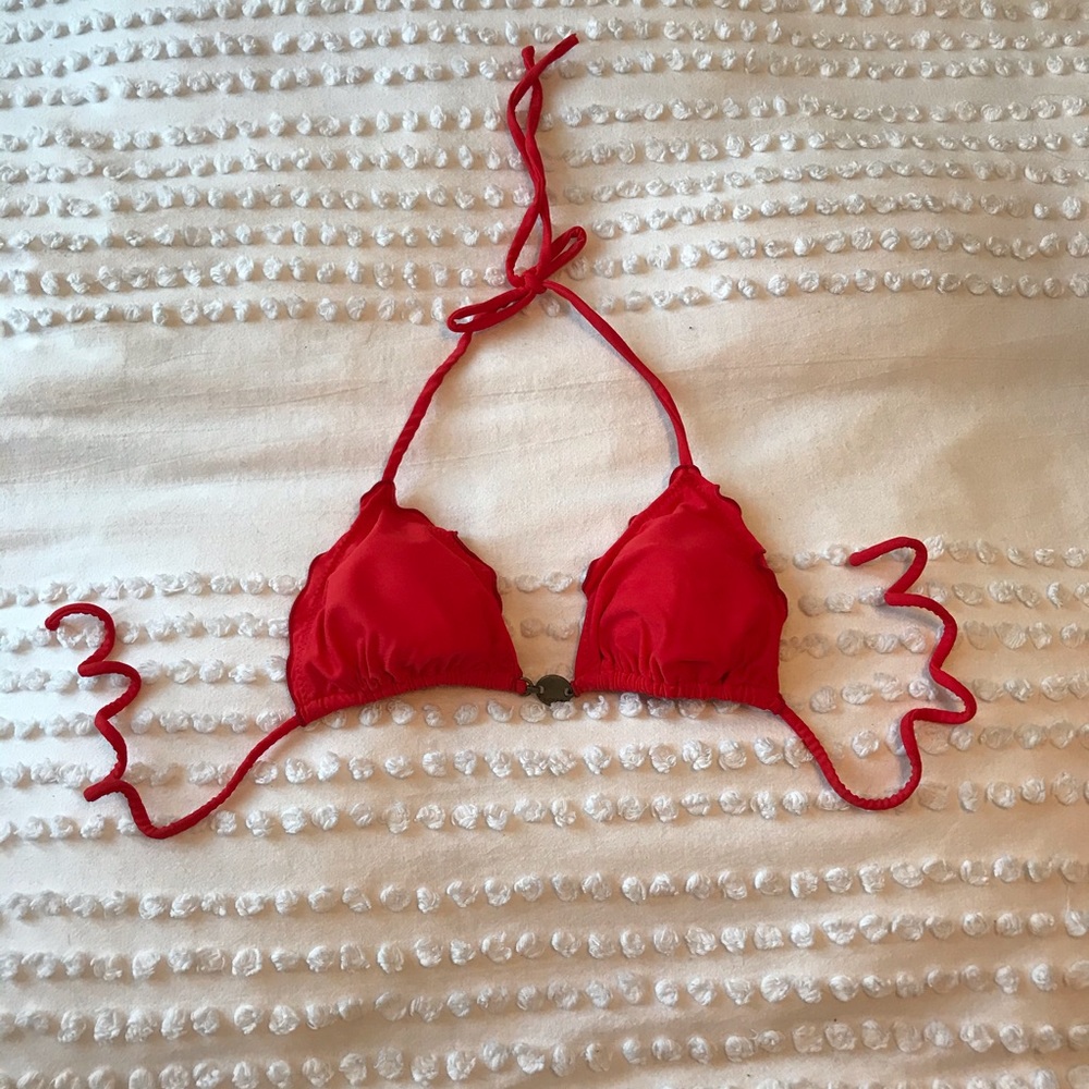 VIX Red String Bikini